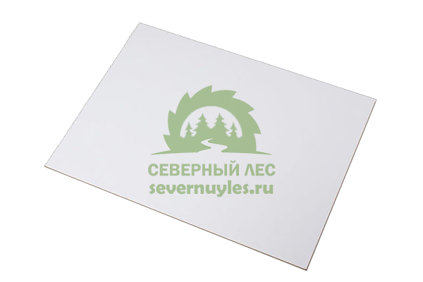 ЛДВП 5 мм 2745х1700 белая - оргалит ламинированный