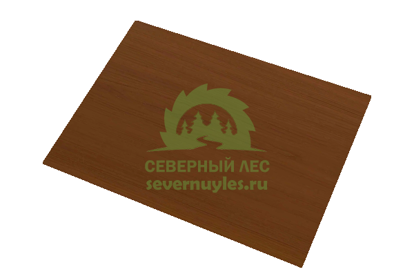 ЛХДФ плита окрашенная лакированная Орех Экко 3 мм 2800х2070 Kronospan